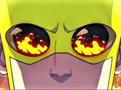 Invincible Burning Eyes Meme Template