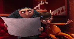 Vector Annoying Gru Meme Template