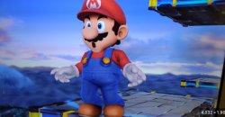 surprised mario Meme Template