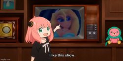 anya likes mermaids Meme Template