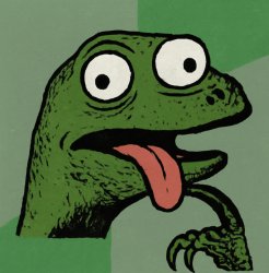 Silly Philosoraptor Meme Template