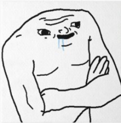 confident brainlet Meme Template