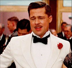 Aldo Raine smoking tuxedo suit Inglourious Basterds Meme Template