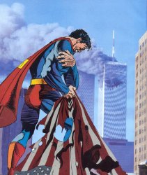 Superman 9/11 Meme Template