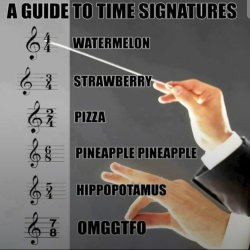 Music Time Signatures Meme Template