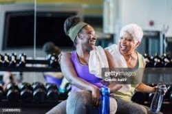 Black Woman At The Gym Meme Template