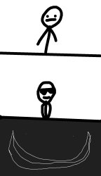 trash vs cool vs godly Meme Template