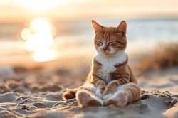 Meditation cay Meme Template