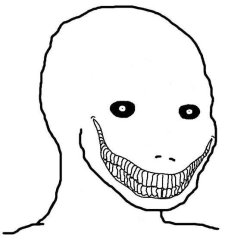 Psycho smile Meme Template