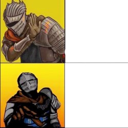 Dark souls drake Meme Template