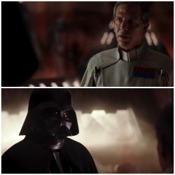 Rogue One: Krennic and Vader Meme Template