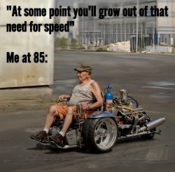 Old speed Meme Template