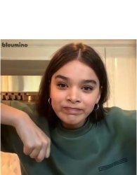 Hailee Steinfeld Reluctant Acceptance meme Meme Template