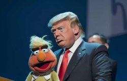 Trump stiffed PBS because he couldn't keep up with Sesame Street Meme Template