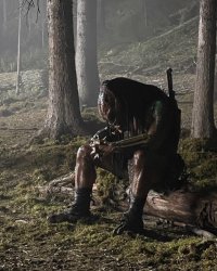 Sad Predator Meme Template