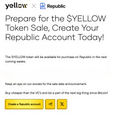 YELLOW Token The Next Bitcoin Meme Template