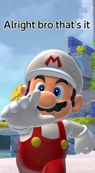 Mario reaching for you Meme Template