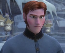 Hans frozen Meme Template