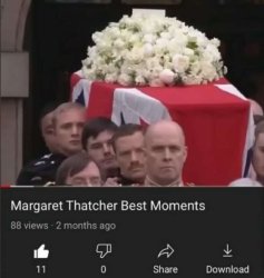margaret Thatcher Best Moments Meme Template