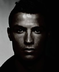 Low brightness ronaldo Meme Template