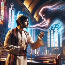 a man in their synagogue with an unclean spirit Meme Template
