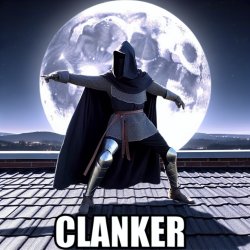 Make a sybau meme but instead of the regular one make it moon kn Meme Template