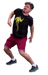 Insane Leftist Breakdancer Meme Template