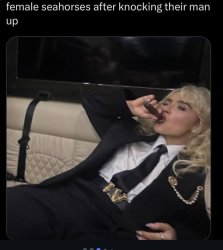 sabrina smoking Meme Template
