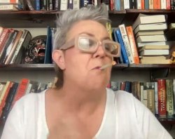 Carla Gericke smoking Meme Template