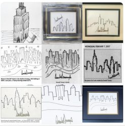 Trump's Art Gallery - doodle is as doodle does. Meme Template