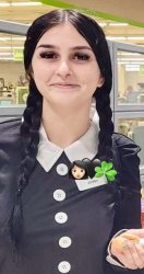 Jordan McKay [Wednesday Addams] <3 Meme Template