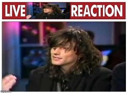 live MWP reaction Meme Template