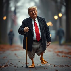 Donald Trump is a lame duck Meme Template