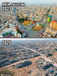 Gaza Before and After Meme Template