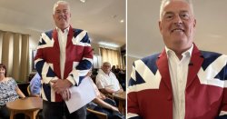 Union Flag Jacket Meme Template
