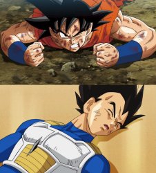 Vegeta, did we beat Meme Template