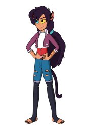 Catra and Stevonnie fusion Meme Template
