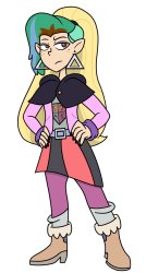 Amity Sasha Andrea and Pacifica Fusion Meme Template
