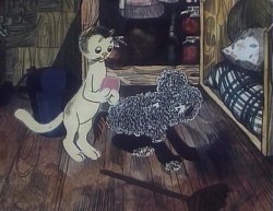 How the Dog and the Kitten Washed the Floor Meme Template