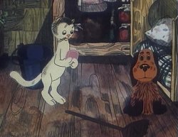How the Dog and the Kitten Washed the Floor Meme Template