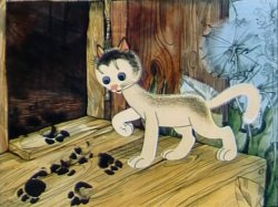 How the Dog and the Kitten Washed the Floor Meme Template