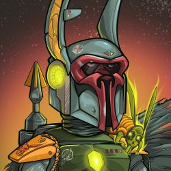 Robotic Rabbit Boba Bunn Meme Template