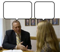 Bishop Interview Meme Template