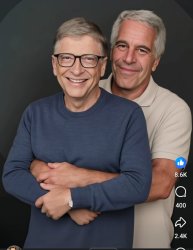 Jeff Epstein & Bill Gates Meme Template