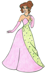 Princess Tahlia (Ariel and Tiana) Meme Template