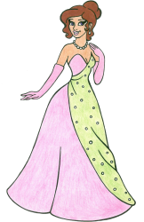 Princess Tahlia (Ariel and Tiana) Meme Template