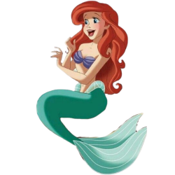 ariel sitting Meme Template