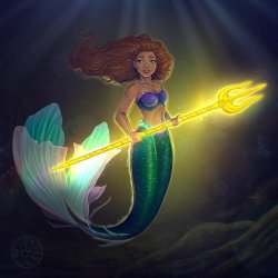 black ariel Meme Template
