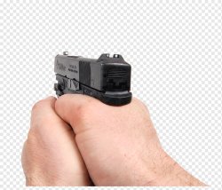 Gun pointed away from screen Meme Template