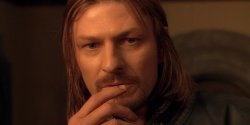 Boromir Thinking Meme Template